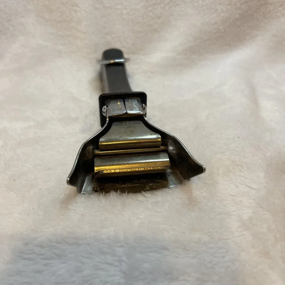 Corning Ware Detachable Pot Pan Handle Black Silver P-10-HG 2954279‎